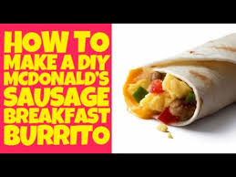Mcdonald S Sausage Breakfast Burrito How To Make Lockdown Tutorial Youtube In 2020 Sausage Breakfast Breakfast Burritos Recipe Mcdonalds Breakfast Burritos