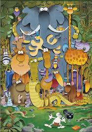 There are a lot of puzzles with illustrations by mordillo. Buy The Picture Mordillo Puzzle Masterpieces Puzzle Jigsaw Jungle