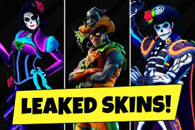 Fortnite leaked and upcoming skins — … перевести эту страницу. Fortnite Leaked Skins Fortnitemares 6 20 Patch Notes Reveal All New Item Shop Skins Daily Star