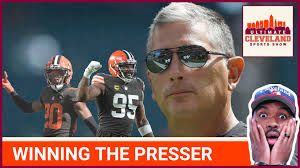 Jim Schwartz absolutely NAILED his introductory press conference as the  Cleveland Browns new DC