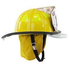 Cairns 1010 Yellow Traditional Fiberglass Helmet Bunker Gear Helmet Hard Hat
