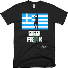 Apply the decal as desired slowly from one side to the other side. Download Greek Freak Giannis Antetokounmpo Tshirt Greek Fr34k Hip Hop T Shirt Logos Png Image With No Background Pngkey Com