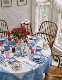 Furniture Now The New Romantic Table Settings Blue Table Breakfast Table Setting
