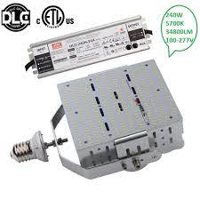 240w Shoebox Led Retrofit Kit 1000w Mh Hps Hid Equivalent Etl Dlc Listed E39 Mogul Screw Bas Led Bulb Shoe Box Led