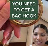 Why You Need a Bag Hook for Your Purse - Game Changer!