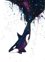 orca 2 by justcallmemike d7dmdy1 jpg 2 281 3 105ピクセル シャチ イラスト イラスト 水彩