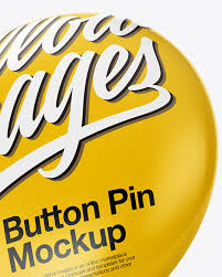 Having a free psd mockup with a jean template to make any funky design look hip. Two Circle Button Pins Mockup In Stationery Mockups On Yellow Images Object Mockups