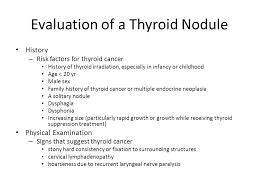 Symptoms are not always a sign of thyroid cancer. Thyroid Malignancy Ppt Download