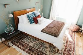 Like this modern guest room from reena sotropa, keeping the room symmetrical is an easy way to reduce visual clutter and keep the space streamlined. A Cozy Guest Room Ave Styles