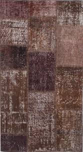 Kahverengi Patchwork Hali Selvi Hali Halilar Hali Kahverengi