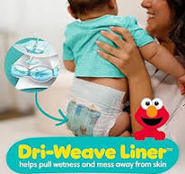Amazon.com: Pampers Diapers - Baby Dry - Size 0, 104 Count, Absorbent  Disposable Newbort Diaper (Packaging May Vary)