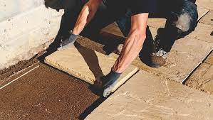 Jan 08, 2018 · there are two options for helping the tile stick; How To Lay A Patio Laying A Patio On Sand Or Soil For Beginners Marshalls