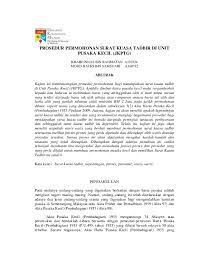 Misalnya pada contoh surat penunjukan dibawah yaitu kepala dinas memerintahkan kepala sekolah untuk mengirimkan gurunya mengikuti seminar nasional. Pdf Prosedur Permohonan Surat Kuasa Tadbir Di Unit Pusaka Kecil Jkptg Khairunnas Al Qassam Academia Edu