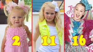 We asked and jojo answered! Jojo Siwa From 0 To 16 Years Old 2020 Star Online Youtube