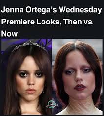 Jenna Ortega's looks for her Wednesday premiere.