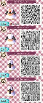 Clothing Team Rocket Outfits Animal Crossing Qr Codes Clothes Animal Crossing Qr Animal Crossing