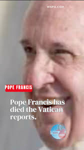Pope Francis, who challenged deeply rooted norms and made it his mission to  change the perception of the Catholic Church around the world, has died at  the age of 88. The Vatican said Pope Francis died ...