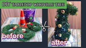 Whoville christmas decorations department 56 grinch. How To Make A Tabletop Whoville Christmas Tree The Grinch Dollar Tree Diy Youtube