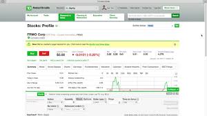 How To Find And Buy Penny Stock W Td Ameritrade 3 Min