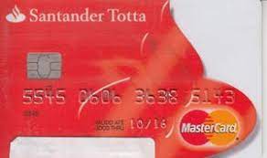 Make purchases everywhere mastercard ® is accepted.; Bank Card Santander Totta Mastercard Banco Santander Totta Portugal Col Pt Mc 0011 02