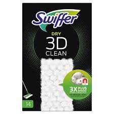 Les lingettes sèches swiffer 3d clean permettent d'attraper et retenir la saleté, les poussières et les poils des sols de votre maison. Lingettes Seches Swiffer 3d Clean