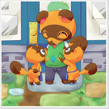 Tom Nook And The Twins Animal Crossing Tom Nook Animal Crossing Fan Art Animal Crossing Characters