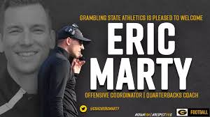 Grambling State University Football Announces Eric Marty As New Offensive  Coordinator And Quarterbacks Coach