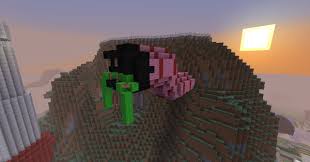 How big do you have to be to be a giant in minecraft? Big Build Giant Worm Built By Kurd Minecraft Map