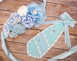 Badges And Pins 177758 Baby Shower Boy Corsage Maternity Belt Sash Mom Dad To Be Ribbon Tie Fiestas De Bebes Recien Nacidas Bebes Recien Nacidos Recien Nacido