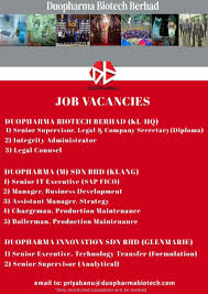 Medical, pharmaceutical & biotechnology industries. Getme Hired On Twitter Duopharma Biotech Is Hiring Jobseekers There Are A Total Of 10 Positions Open For Recruitment Send In Your Updated Resume Now Https T Co 3q24uir4sj