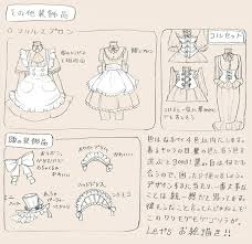 服装のデザイン方法や描き方をイラスト解説 綺麗なリボンやワンピース 装飾品を描こう お絵かき図鑑 イラスト デザイン 絵のデザイン