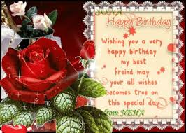Raising a glass to your continued health and happiness all the way. Happy Birthday Dear Friend Roses Novocom Top