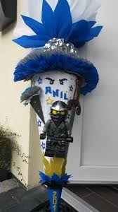 Schultute Zuckertute Lego Ninjago Uhr Wecker Junge Handarbeit 110 Cm Unikat Schultute Basteln Schultuten Jungs Schultute