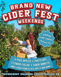 🍎🍂 Cider Fest Weekends are almost here! Sip, stroll, and celebrate fall  at Rivercrest! We're partnering with Arkansas Black Apple Brewing, the only  hard cider company in the state, to bring you