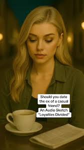 Should I go for coffee with the ex of a casual friend?”” “Her ex as...