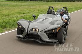 2015 Polaris Slingshot Three Wheeler Motorcycle First Ride Review Photos In 2020 Polaris Slingshot 2015 Polaris Slingshot Car Wheels