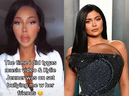 Jul 19, 2021 · kylie jenner is rocking a more natural look these days as her latest instagram photos show. Kylie Jenner Denies Claims She Bullied Model In Tyga S Music Video The Independent