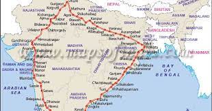 Covering A Distance Of 5846 Km Between 4 Metropolis Mumbai Kolkata Delhi And Chennai Golden Quadrilateral Highway Surely P India World Map Geography Map Map