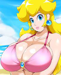 Peach Beach Bikini Top by SpeedyHimura | Super Mario | Know Your Meme
