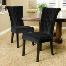 I personally found that the models located at the 1st row are coaster 5pc casual dining table and chairs set in black finish. Paulina Black Velvet Dining Chairs Set Of 2 Tufted Dining Chairs Fabric Dining Chairs Parsons Dining Chairs