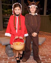 Child's wolf jumpsuit in plush faux fur with full zipper in front and elastic. Big Bad Wolf Hoodie Costume Martha Stewart