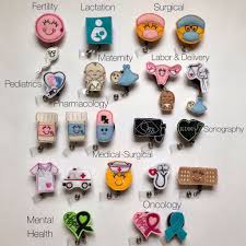 Nurse Badge Reel Badge Reel Nursing Badge Reel Retractable Etsy Nurse Badge Holders Nurse Badge Reel Nurse Badge