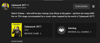 Claire Boucher Grimes Confirmed As The Voice Actor For The Chromed Out Celebrity Lizzy Wizzy Cyberpunkgame
