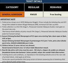 7 yang menarik di final gegar vaganza 2019. Harga Dan Beli Tiket Konsert Akhir Gegar Vaganza 2019 Gv6