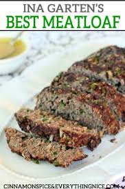 Ina Garten S Meatloaf With Olive Oil Spanish Onion Green Pepper Ground Beef Ground Veal Ground Pork Fre Meatloaf Best Meatloaf Ina Garten Meatloaf Recipe