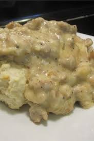 Drop Biscuits And Gravy Recipe Recipe Drop Biscuits Recipes Biscuits And Gravy