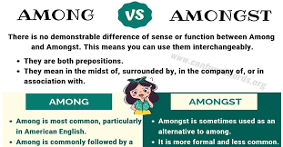 Among Vs Amongst How To Use Amongst Vs Among In English Confused Words Confusing Words English Vocabulary Words