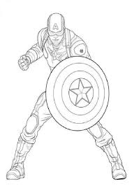Dibujos Vengadores Para Colorear