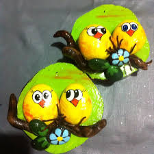 Tas Boyama Sevimli Civciv Owl