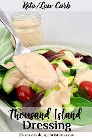 Thousand Island Dressing - Keto And Low Carb A Low Carb And Keto Friendly Dressing That Is C Thousand Island Dressing Low Carb Salad Dressing Low Carb Dressing